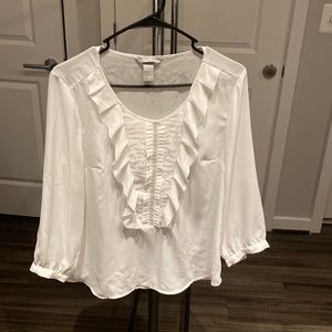 H&M Ruffle Blouse
